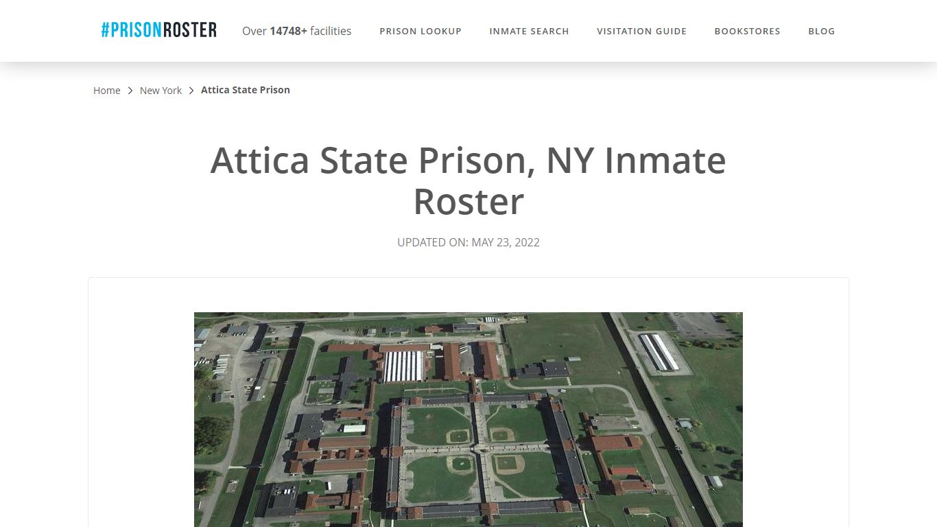 Attica State Prison, NY Inmate Roster